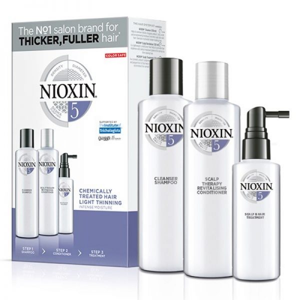 Nioxin KIT XXL Σύστημα 5 (Σαμπουάν 300ml, Conditioner 300ml, Θεραπεία 100ml)
